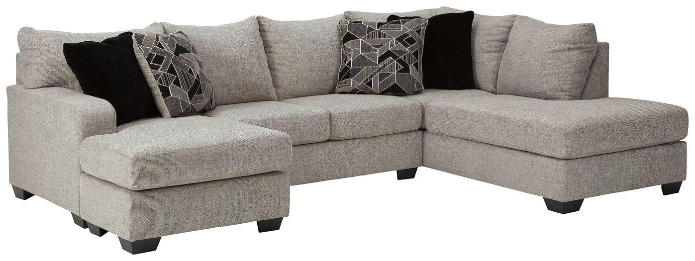 Megginson 2-Piece Sectional with Chair and Ottoman