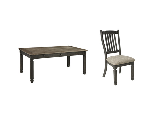 Tyler Creek Dining Table and 6 Chairs