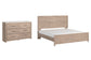 Senniberg King Panel Bed with Dresser